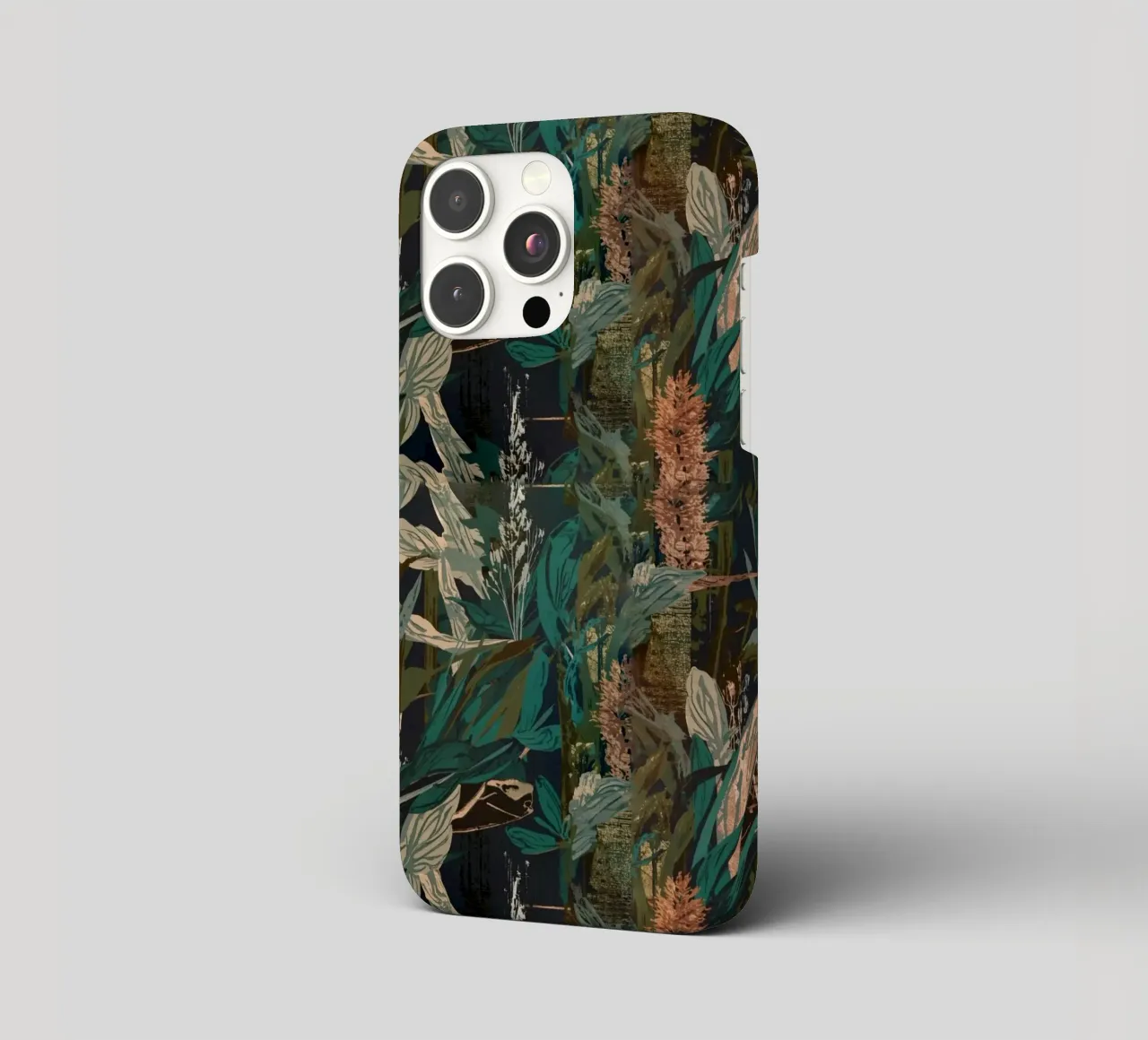 Dark Botanical Pattern cover iphone da AzStore11