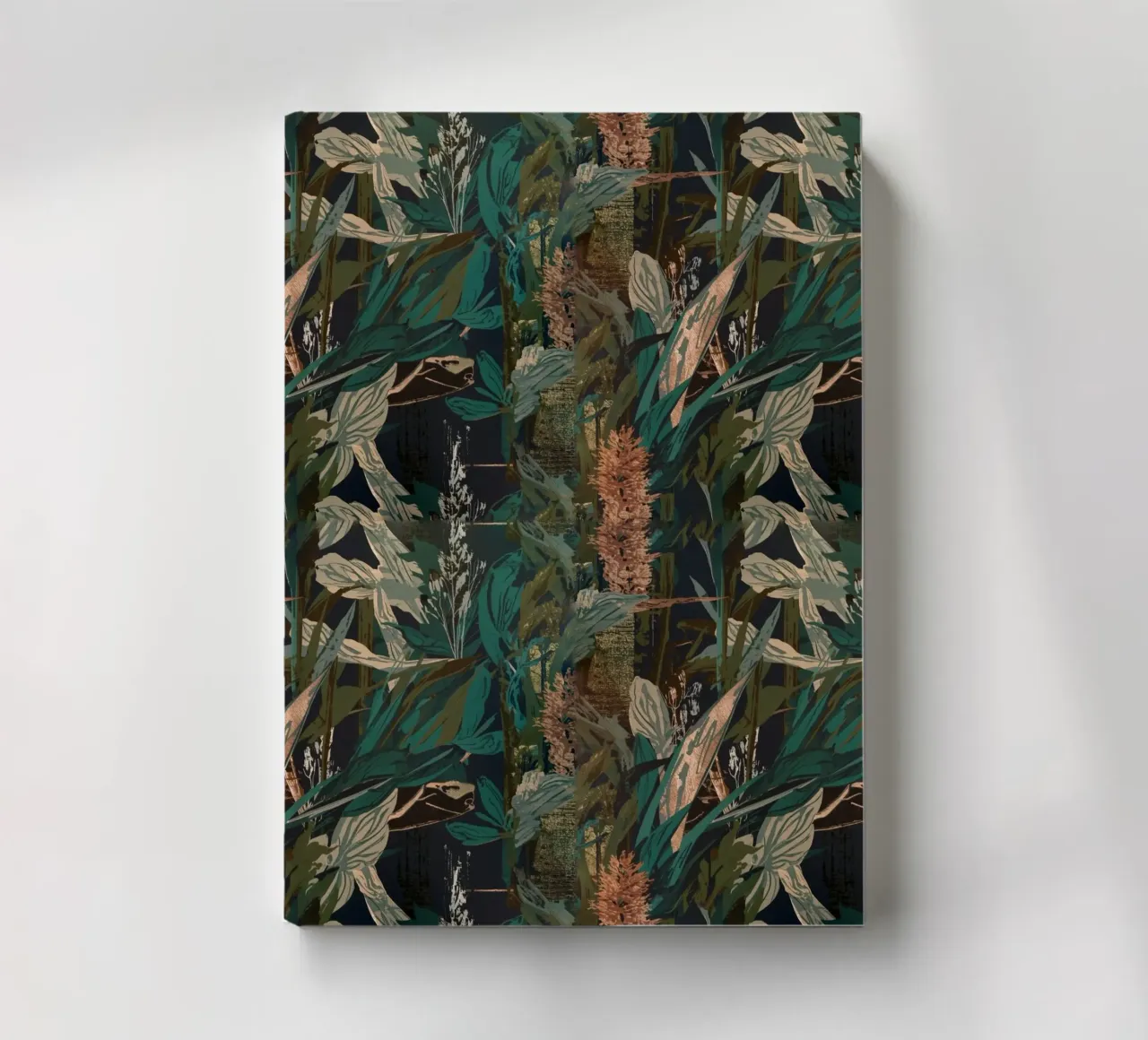 Dark Botanical Pattern diario da AzStore11