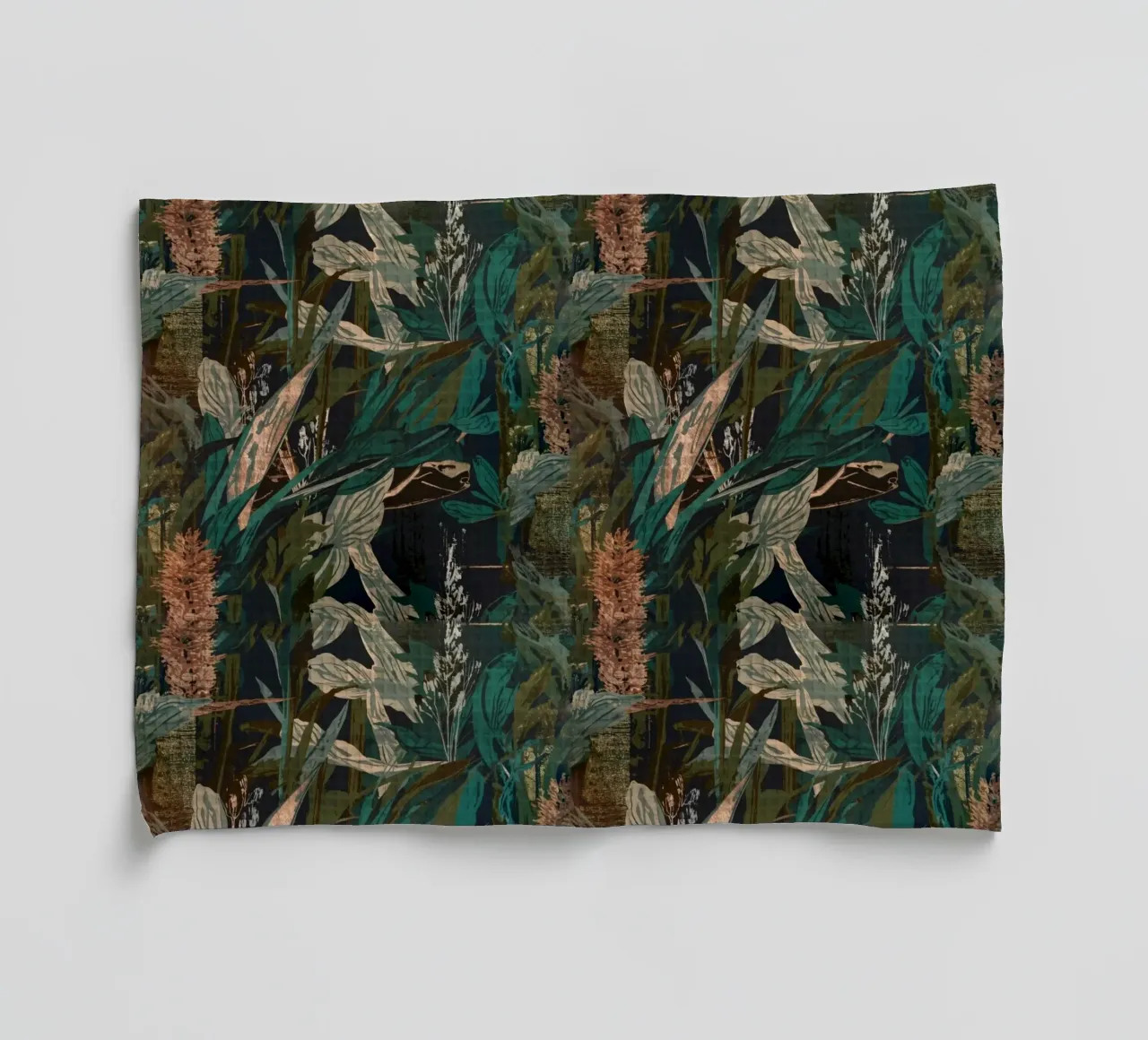 Dark Botanical Pattern canovaccio da cucina da AzStore11