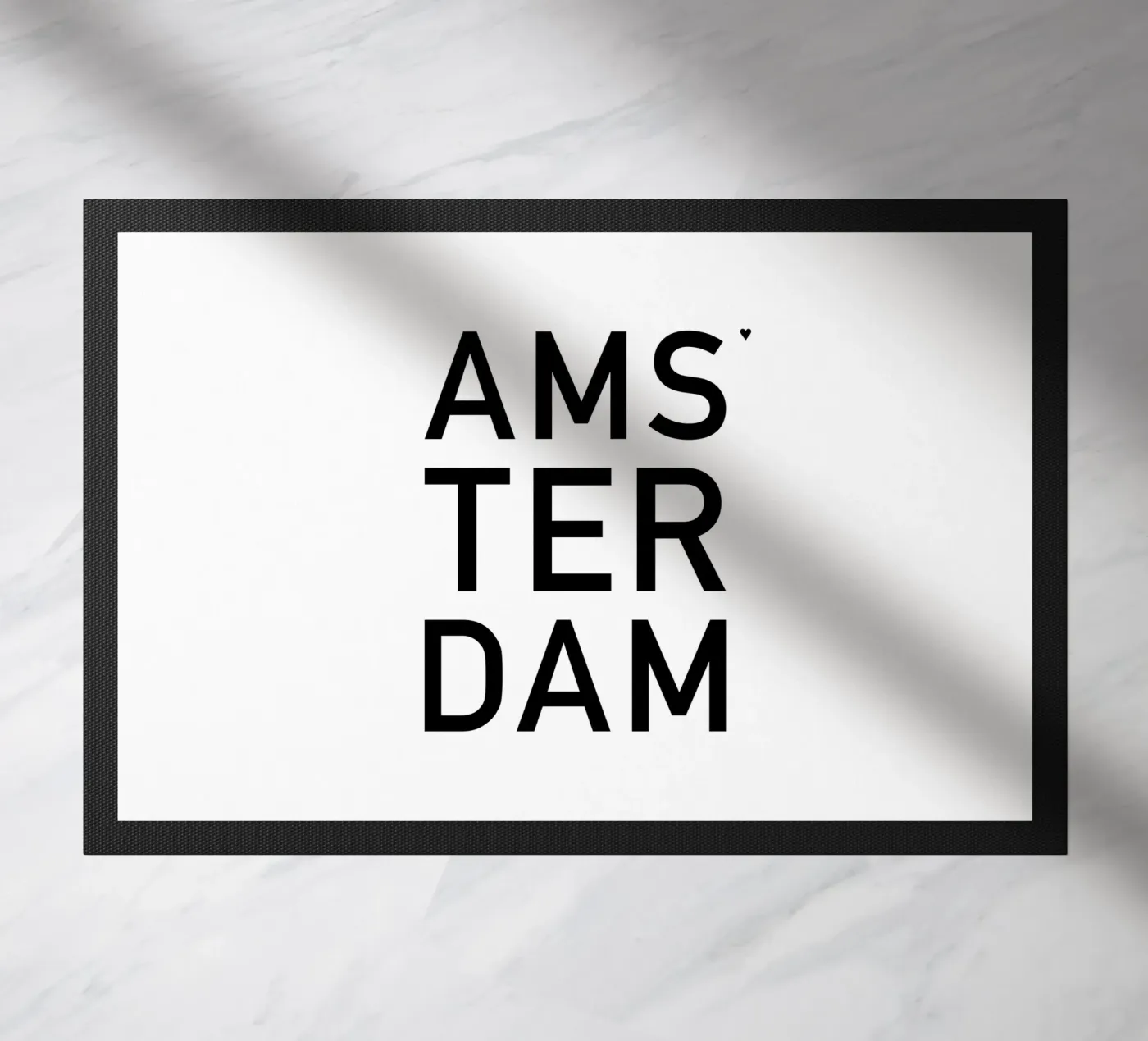 Amsterdam doormat by typotraveler