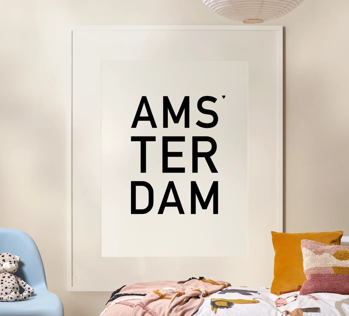 Amsterdam poster da typotraveler