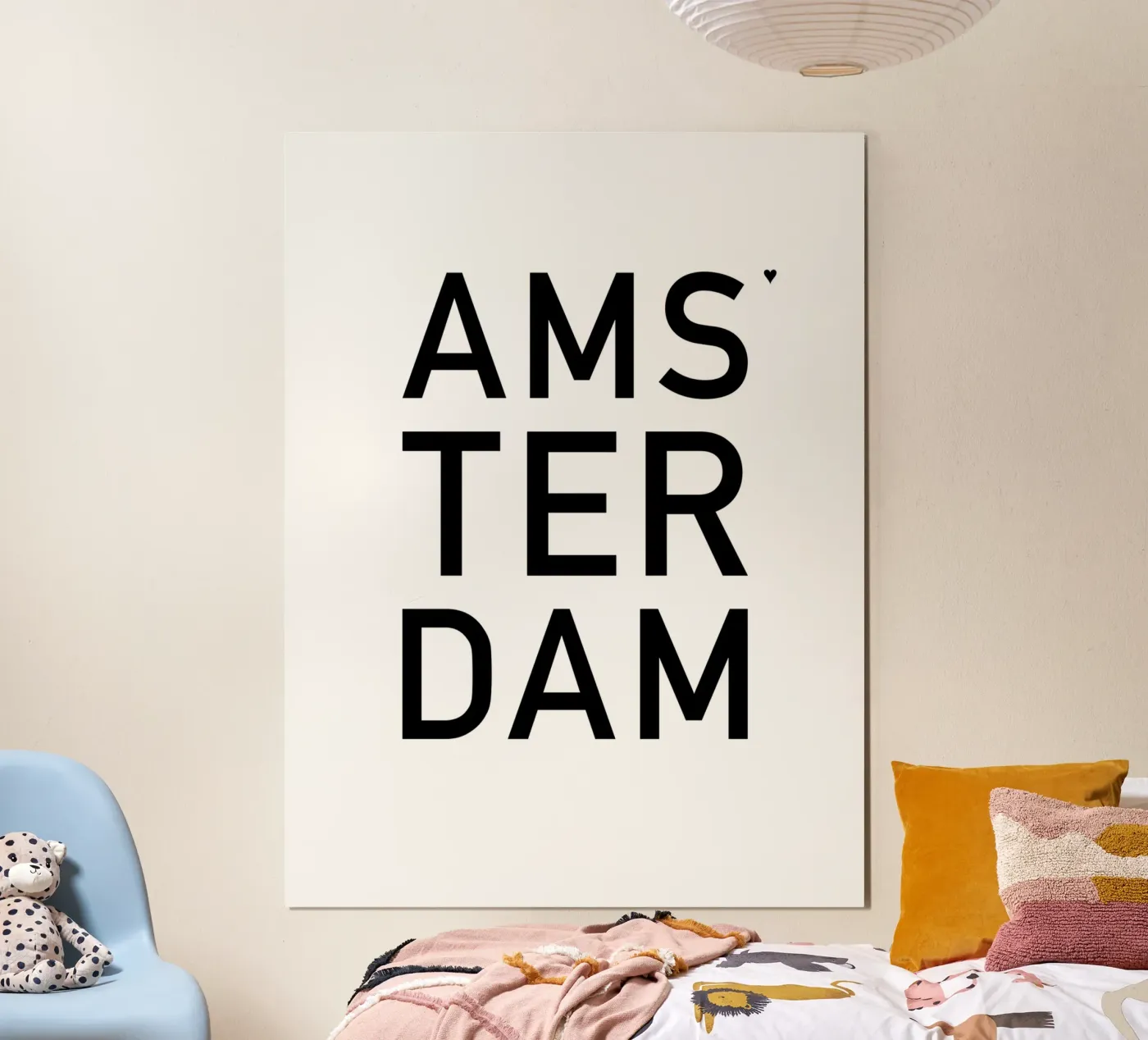 Amsterdam poster da typotraveler