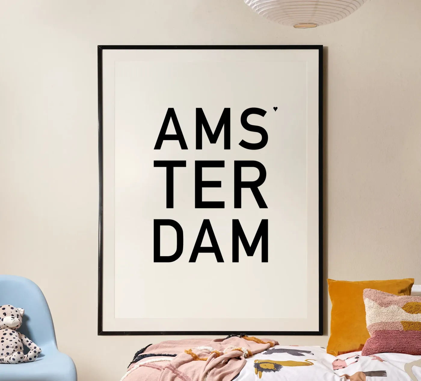 Amsterdam poster da typotraveler