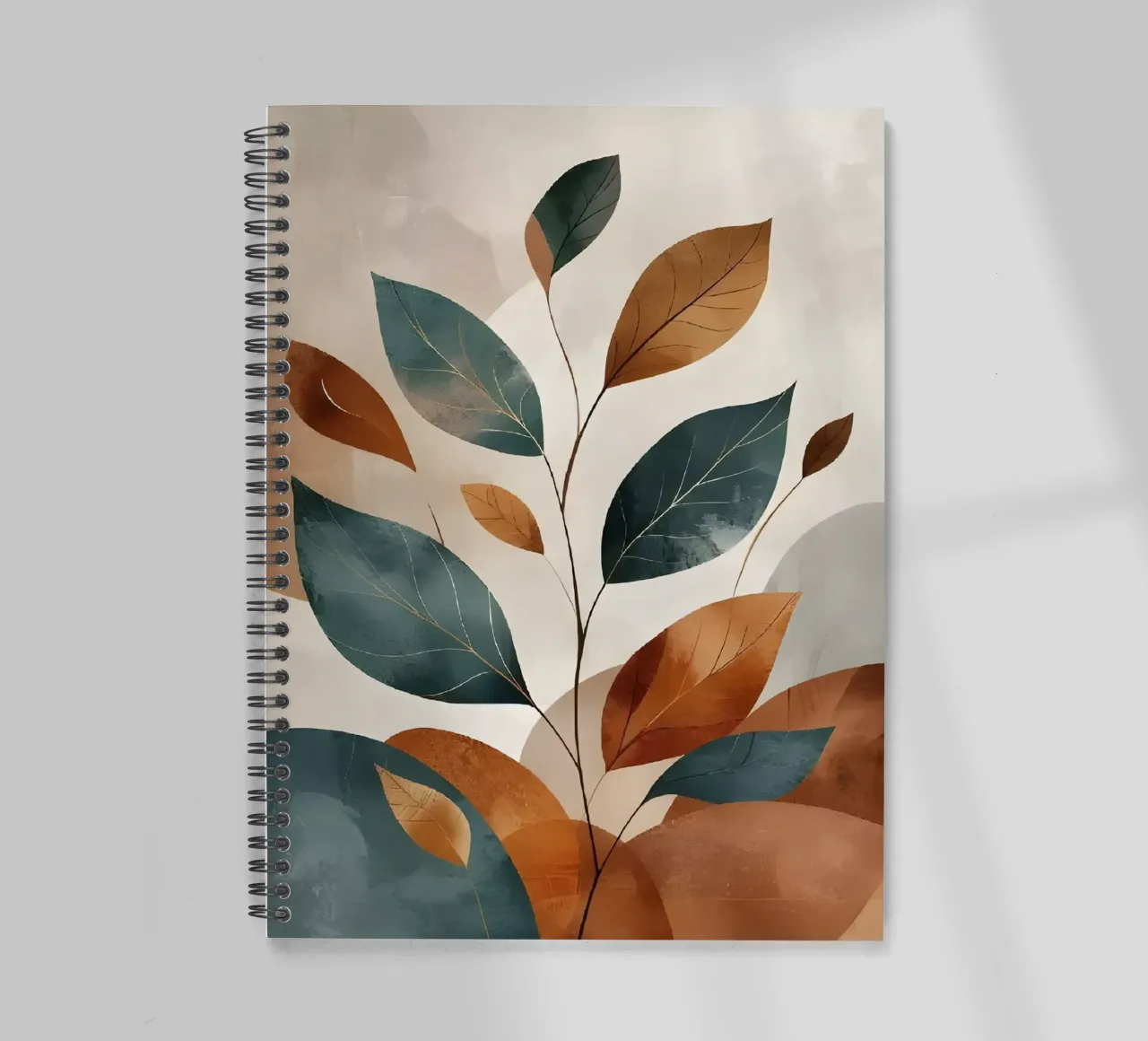 Autumnal Elegance spiral notebook by Artistic-shop
