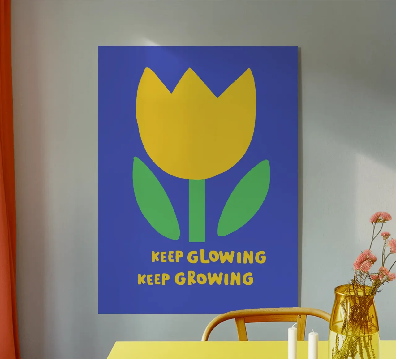 Continuare a brillare Continuare a crescere plexiglass da Julia Reyelt