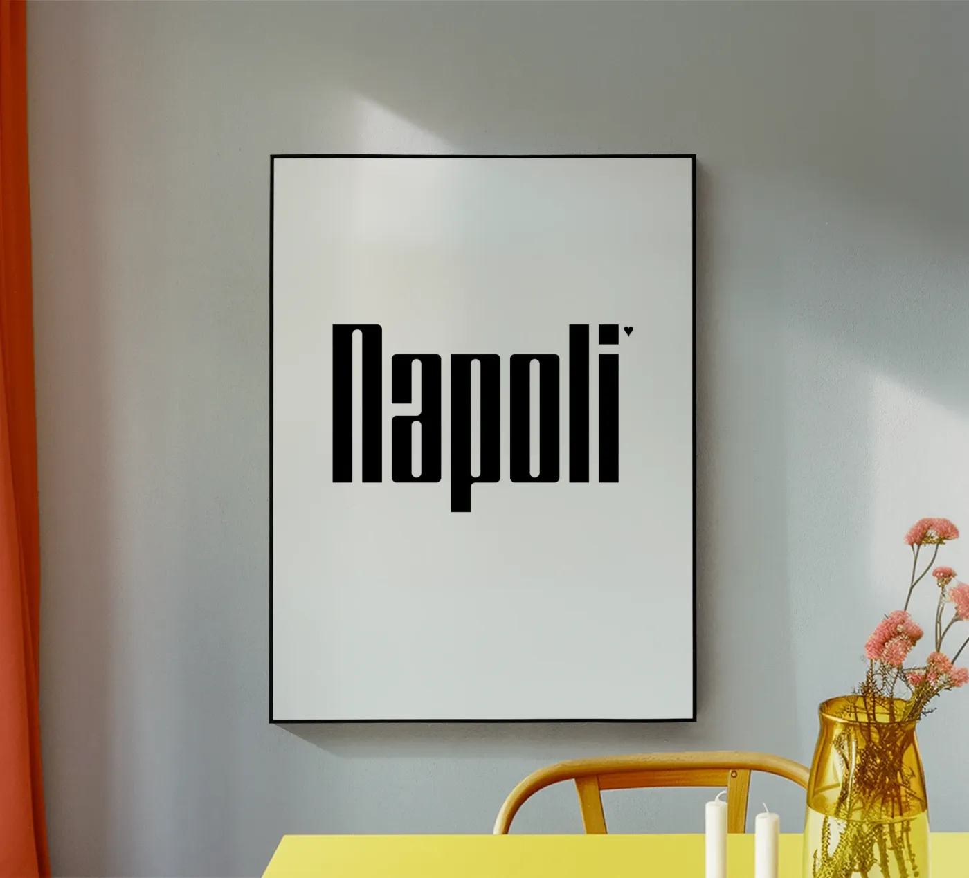 Napoli Acryl-Glas von typotraveler
