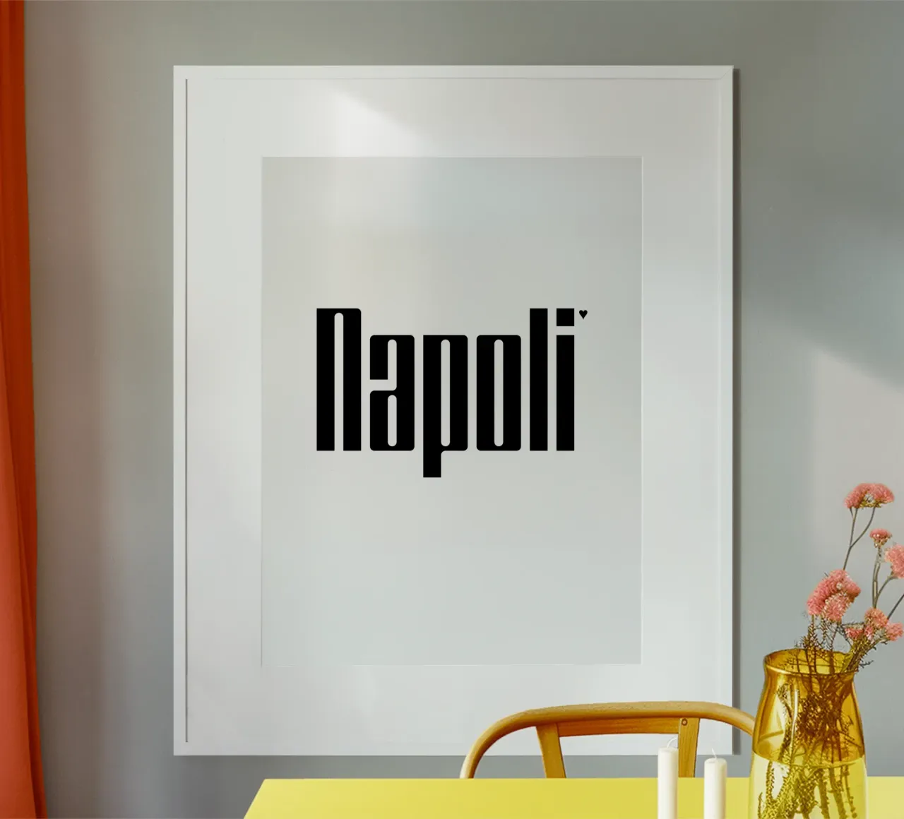 Napoli poster da typotraveler
