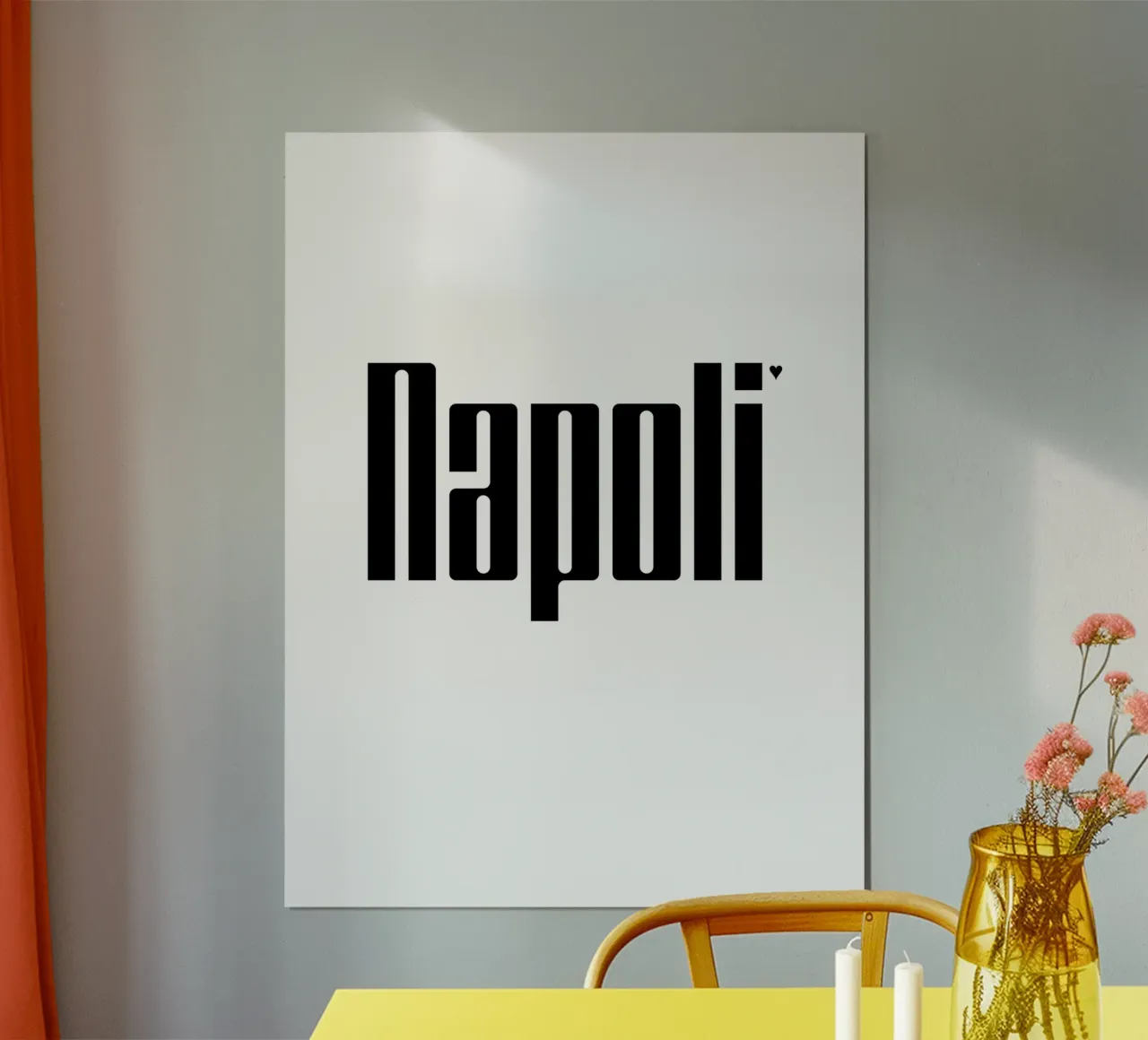 Napoli poster da typotraveler