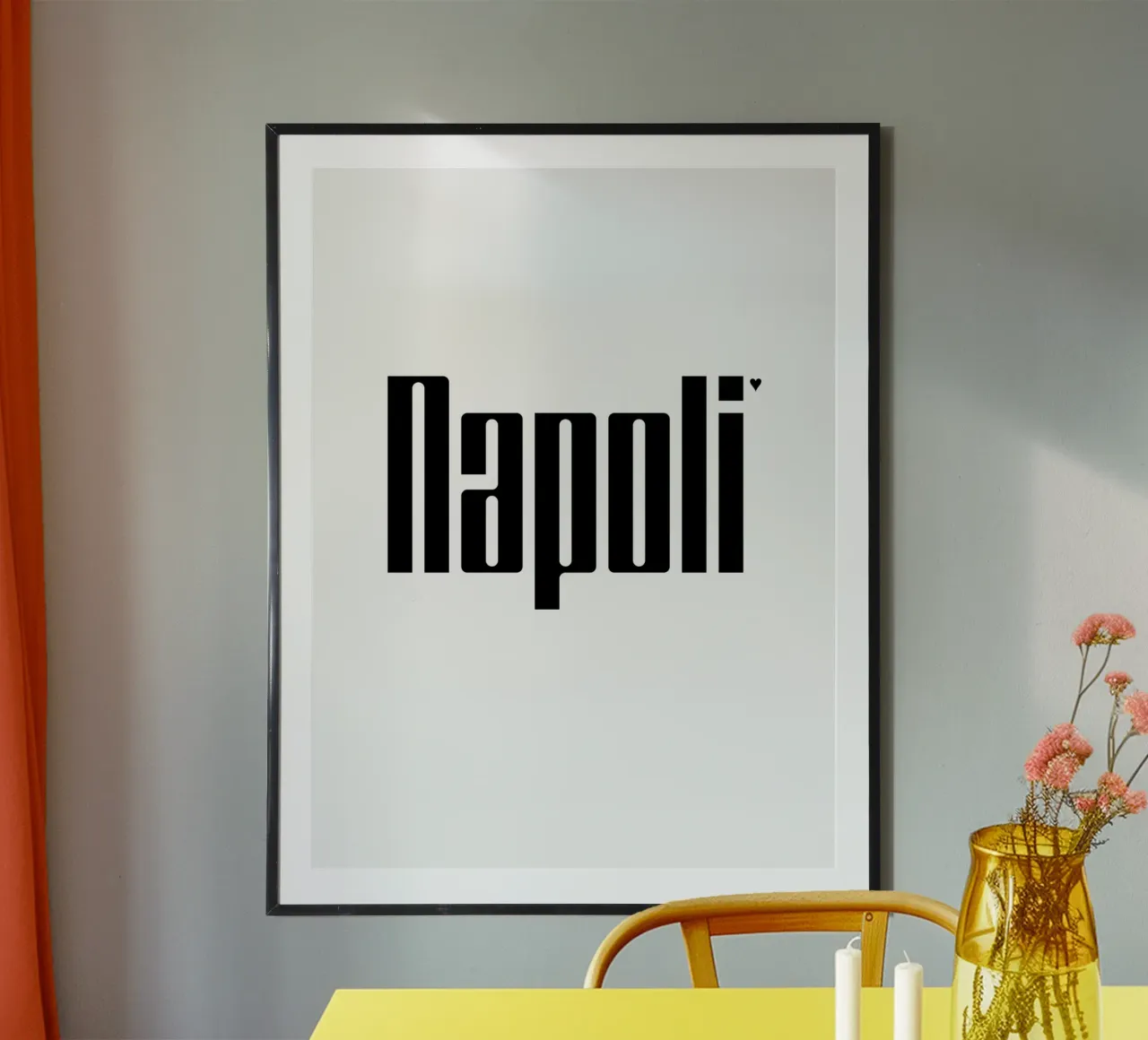 Napoli poster da typotraveler
