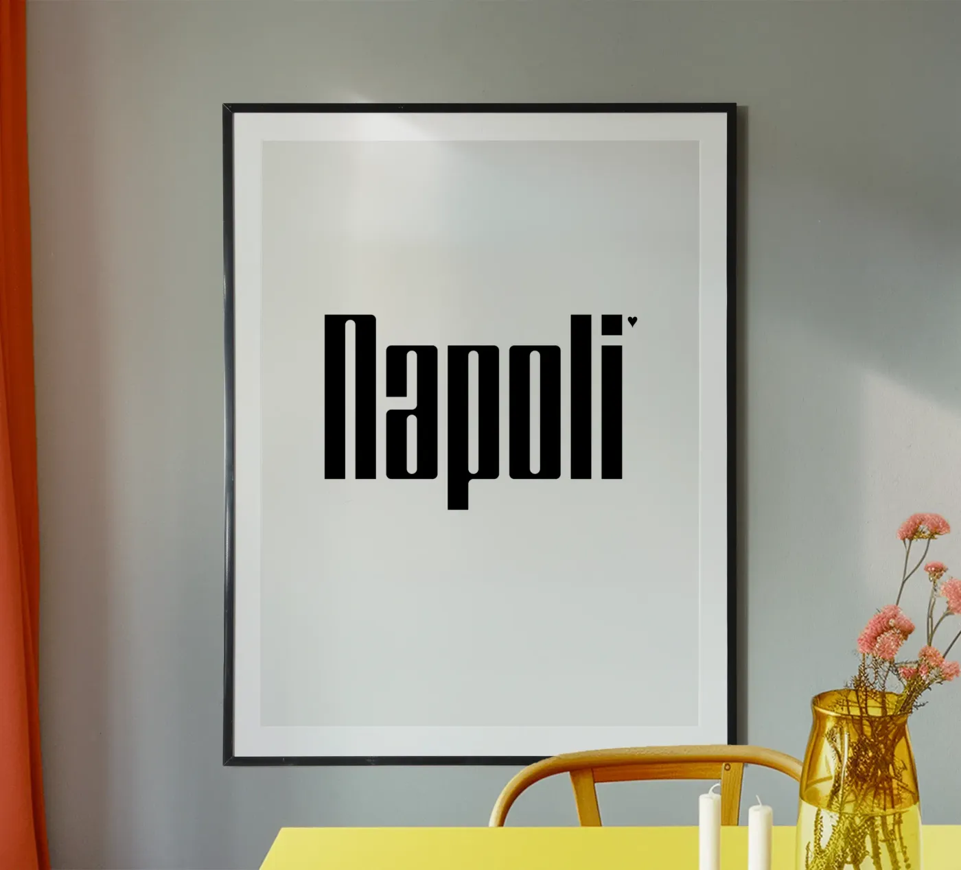 Napoli poster da typotraveler