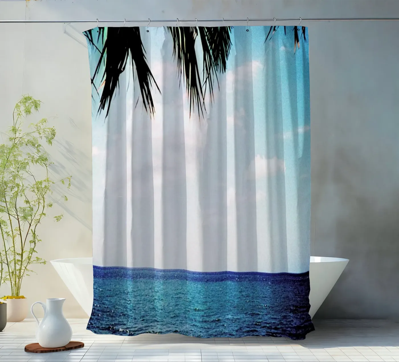 Canopy Duschvorhang von BLAEK Design Studio