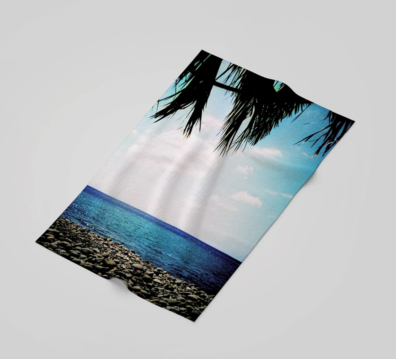 Canopy beach towel by BLAEK Design Studio
