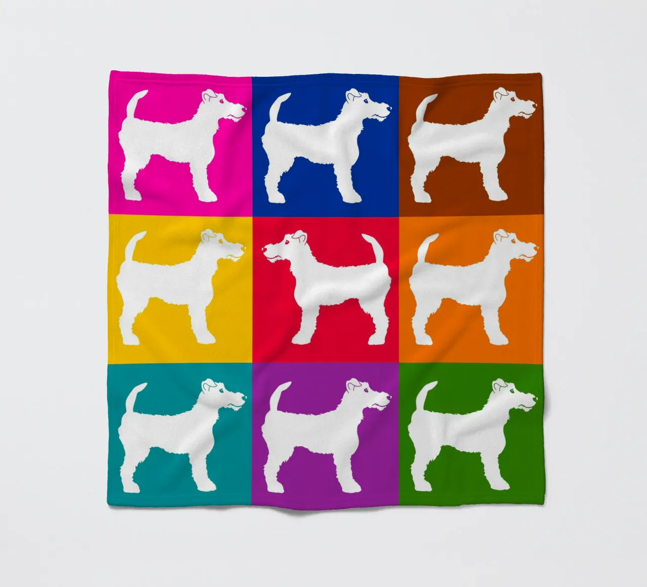 Fox Terrier coperta in pile da Pop dogs