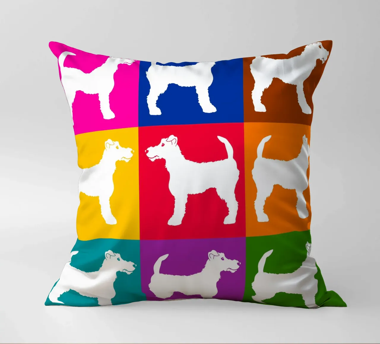 Fox Terrier cuscino da Pop dogs