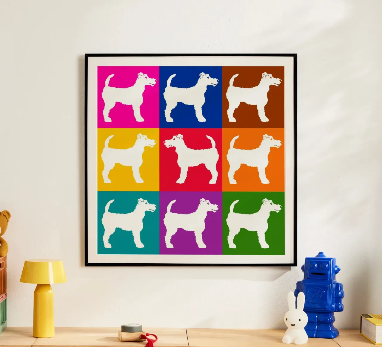 Fox Terrier poster da Pop dogs