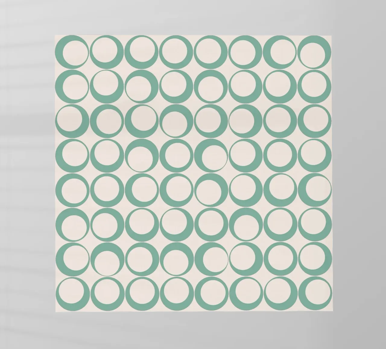 Blu menta Retro Loops Vibe nostalgico pellicola backlit da Timeless moderna