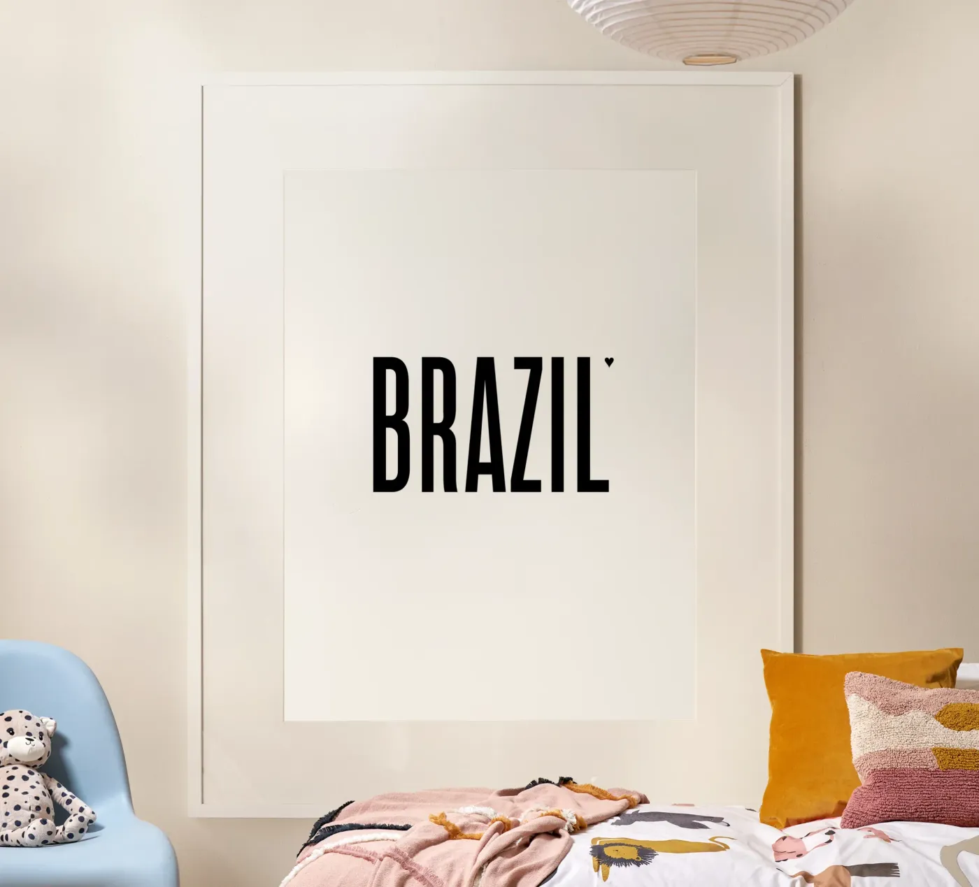 Brazil poster by typotraveler