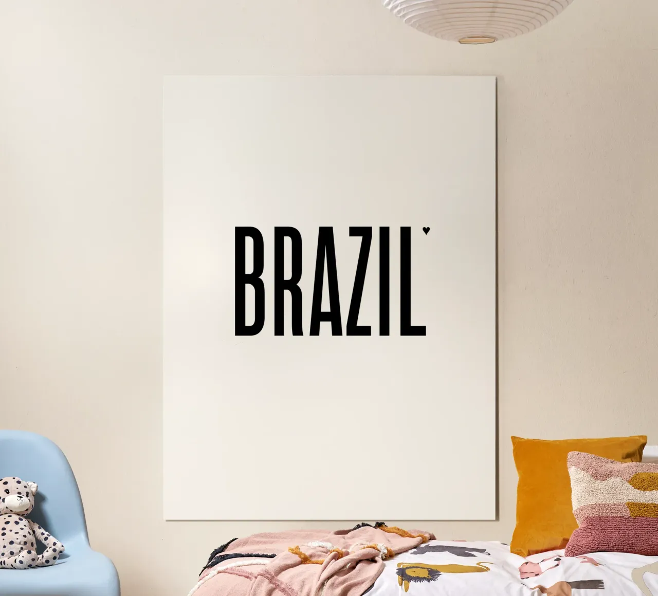 Brazil poster da typotraveler