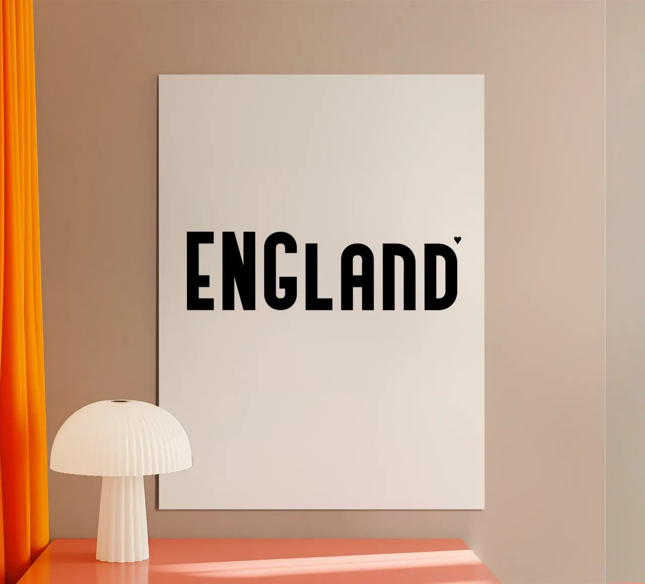England poster da typotraveler