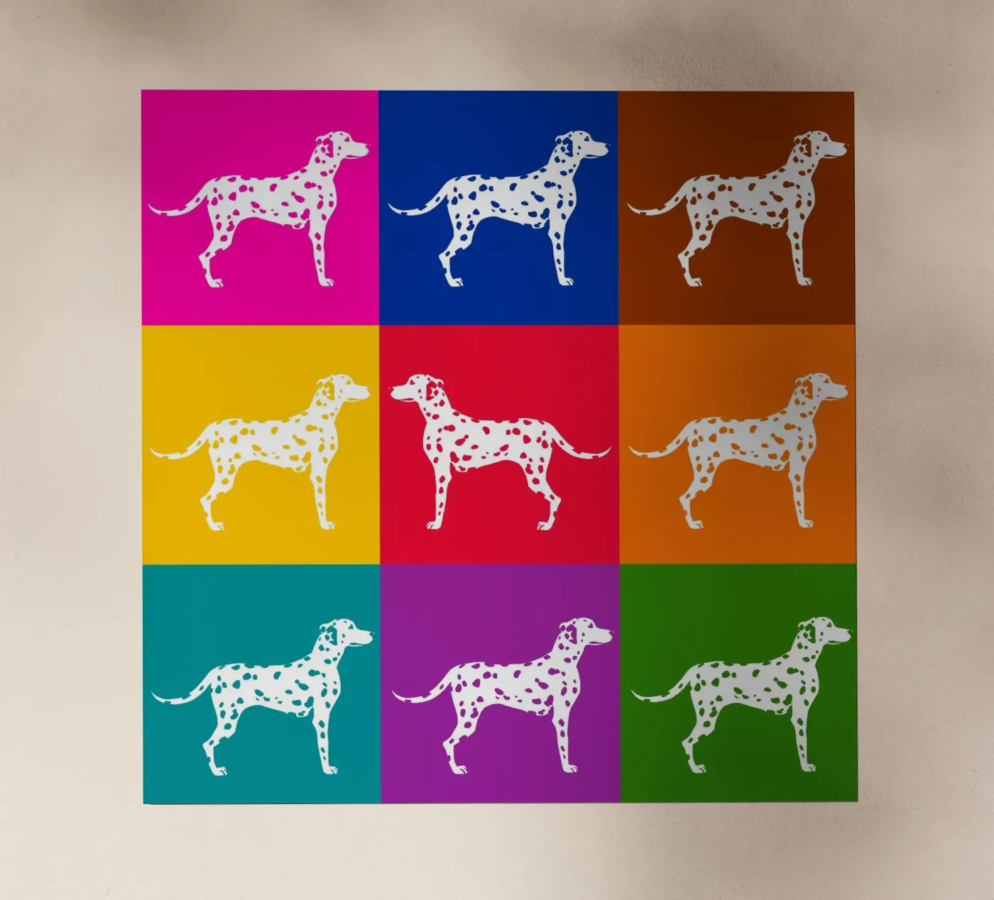 Dalmata pellicola backlit da Pop dogs