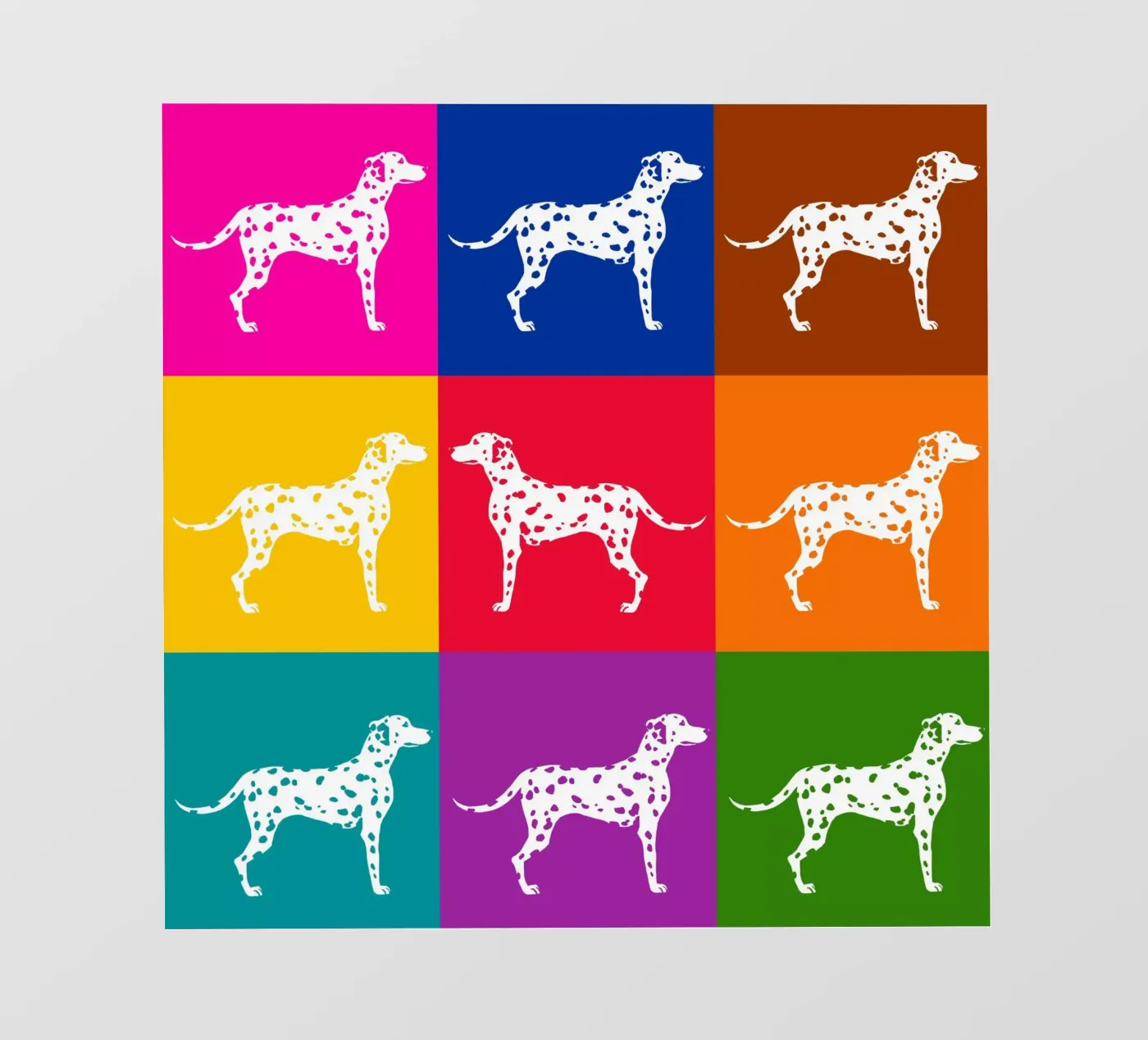 Dalmata pellicola backlit da Pop dogs