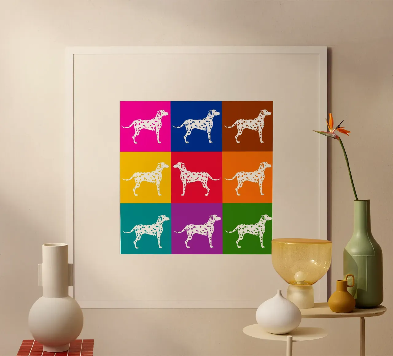 Dalmata poster da Pop dogs