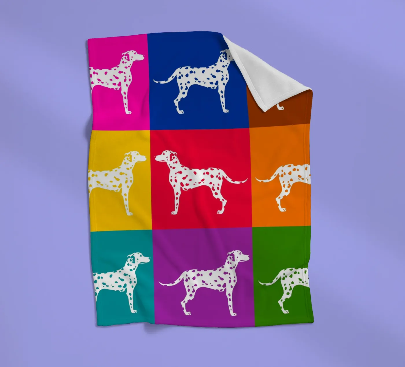 Dalmatiër fleecedeken van Pop dogs