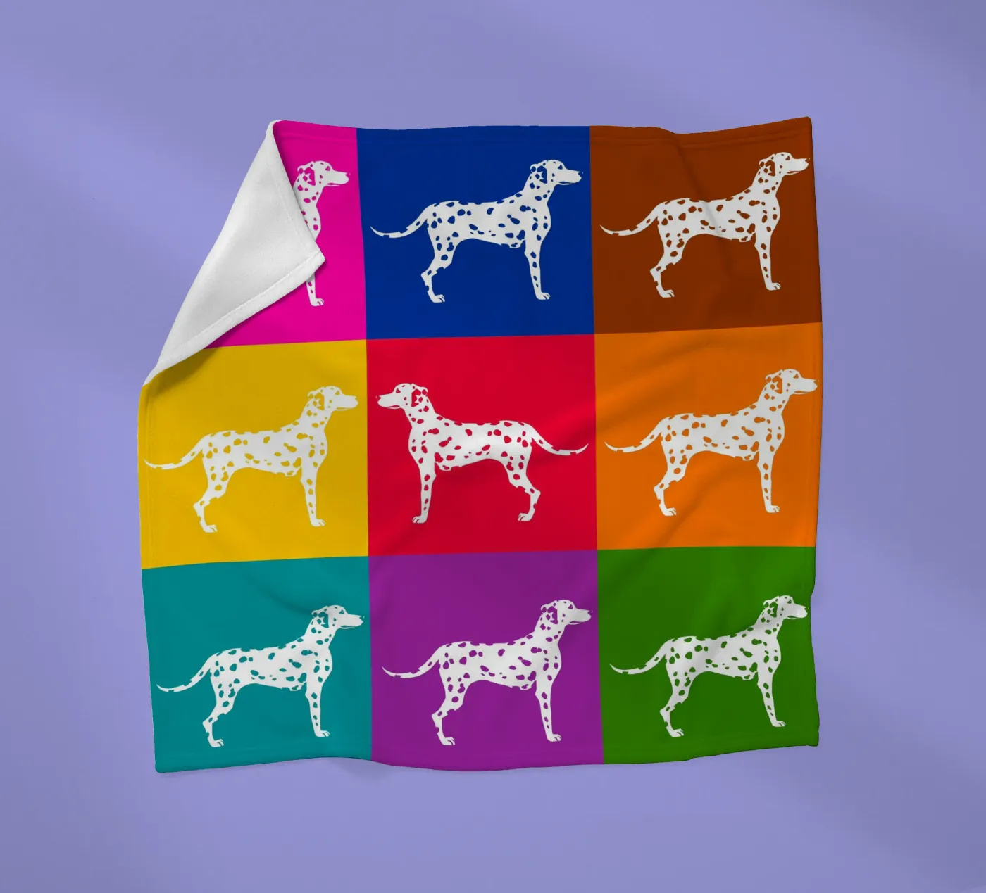 Dalmatiër fleecedeken van Pop dogs