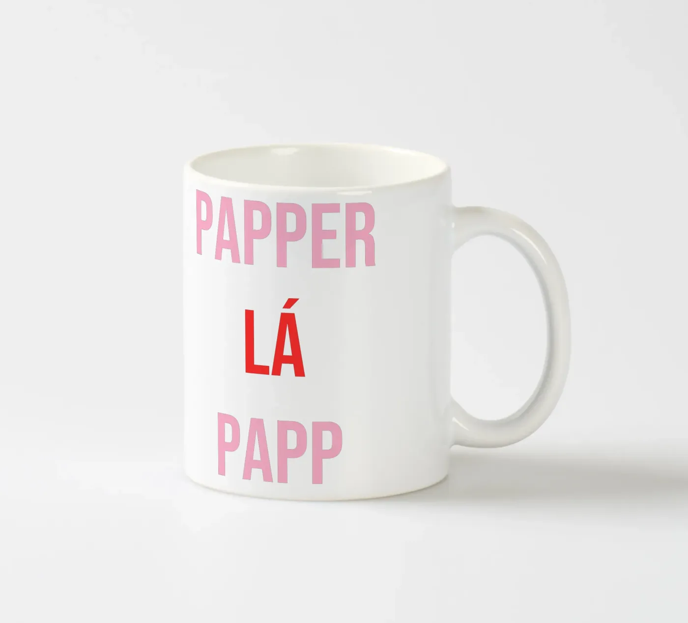 Papperlápapp ceramic mug by Cancel Simplicity