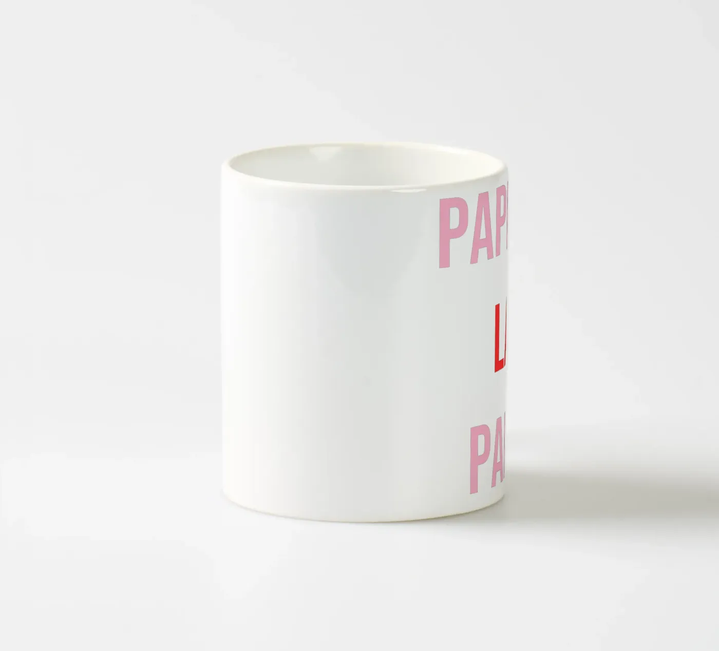 Papperlápapp ceramic mug by Cancel Simplicity