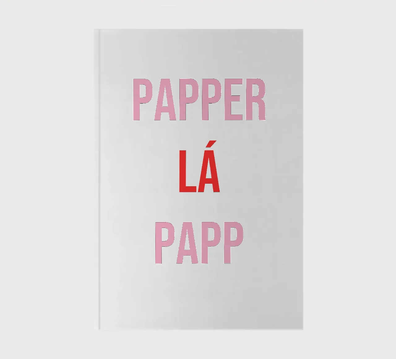 Papperlápapp notebook by Cancel Simplicity