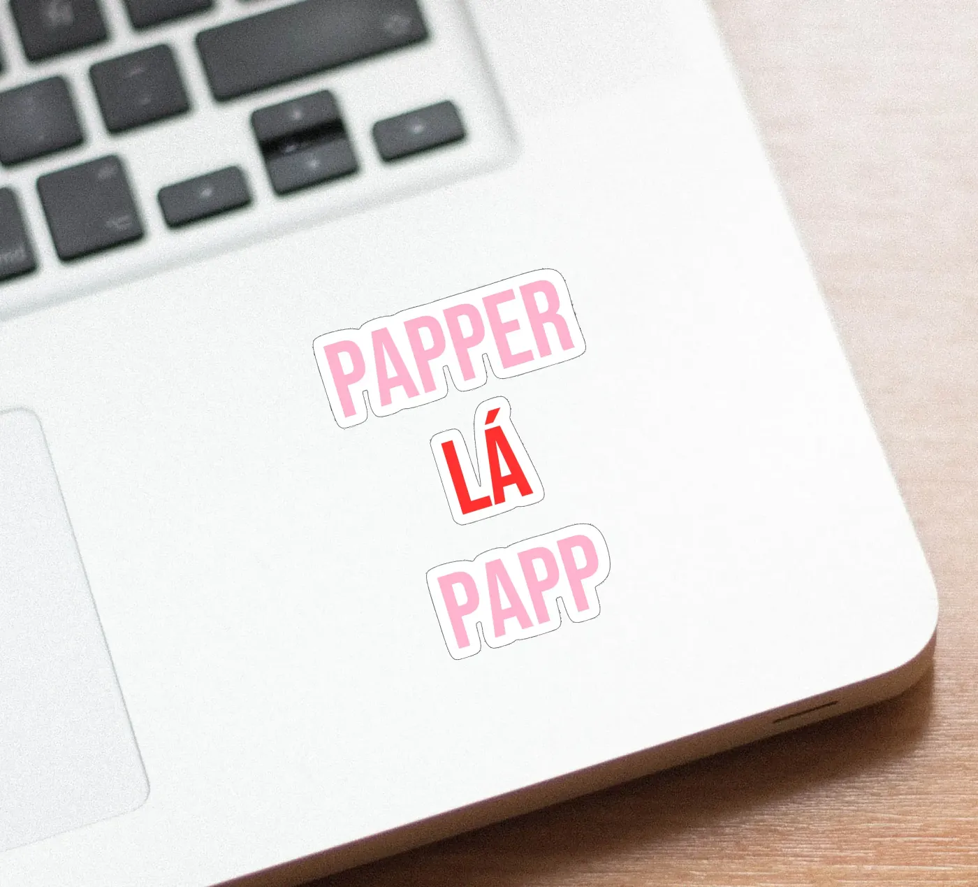Papperlápapp sticker by Cancel Simplicity