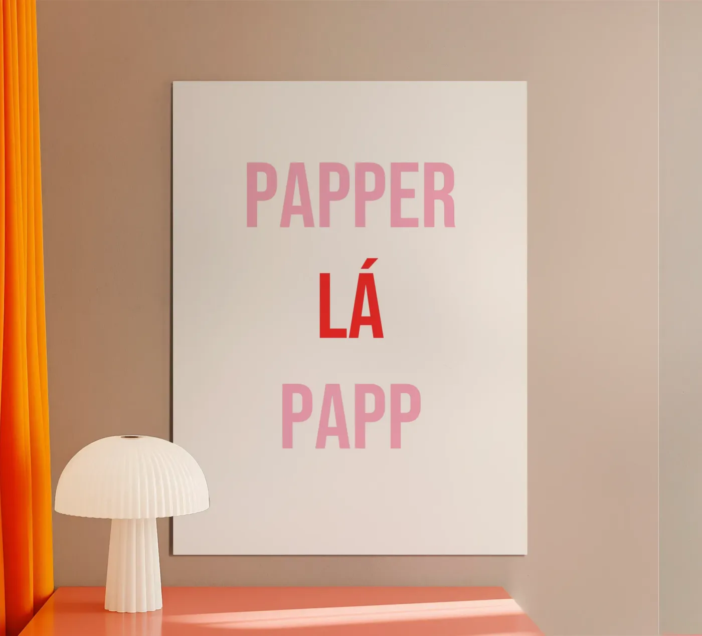 Papperlápapp poster de Cancel Simplicity