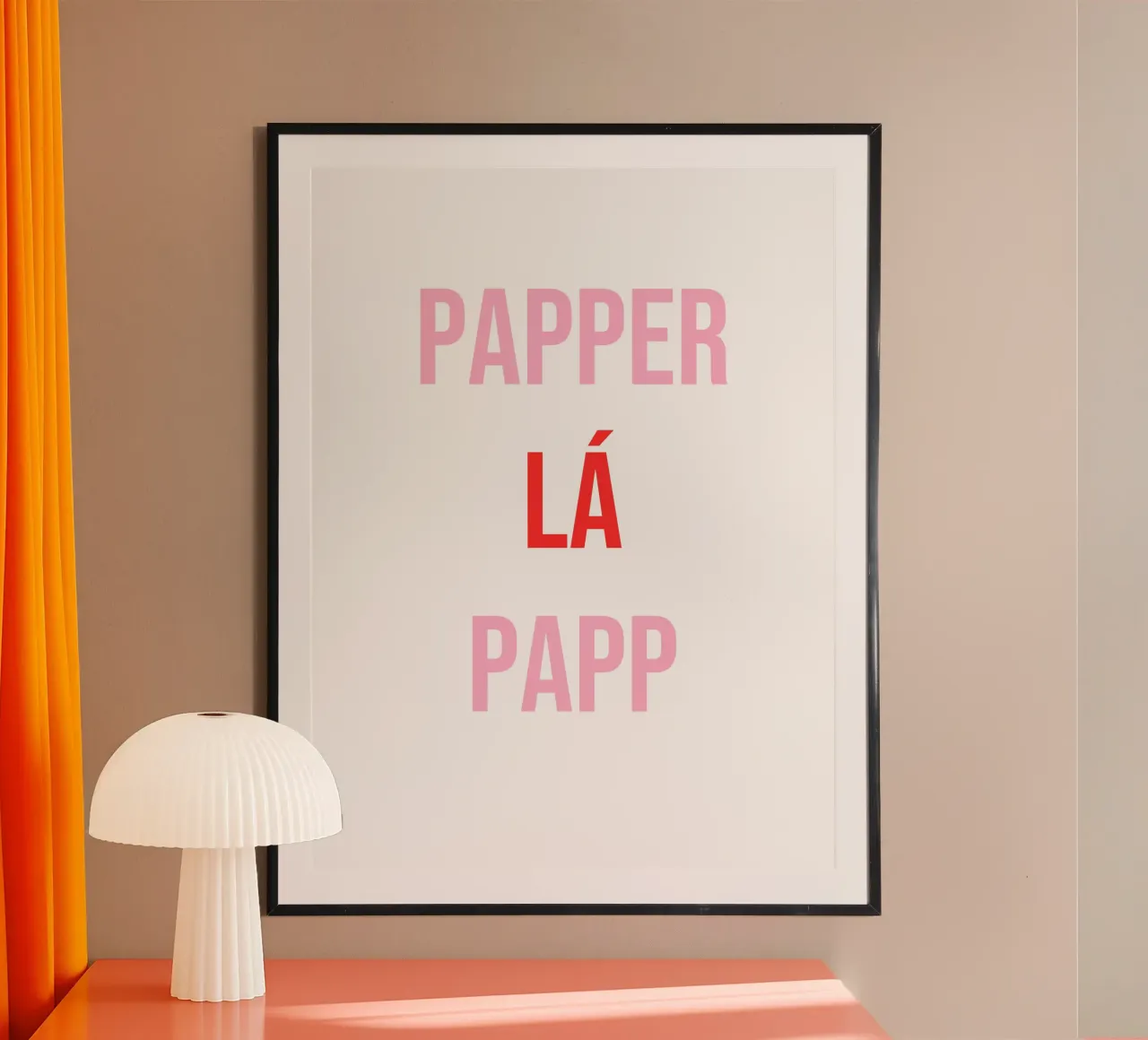 Papperlápapp Poster von Cancel Simplicity