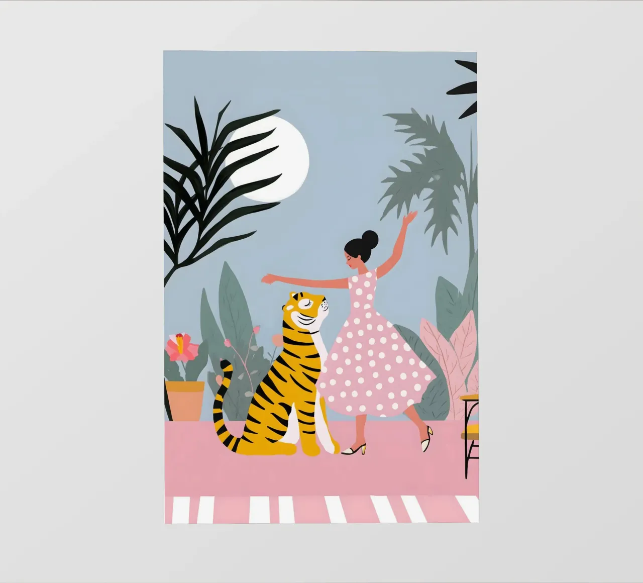 Dancing in the Moonlight pellicola backlit da Vibrant Berry Studio