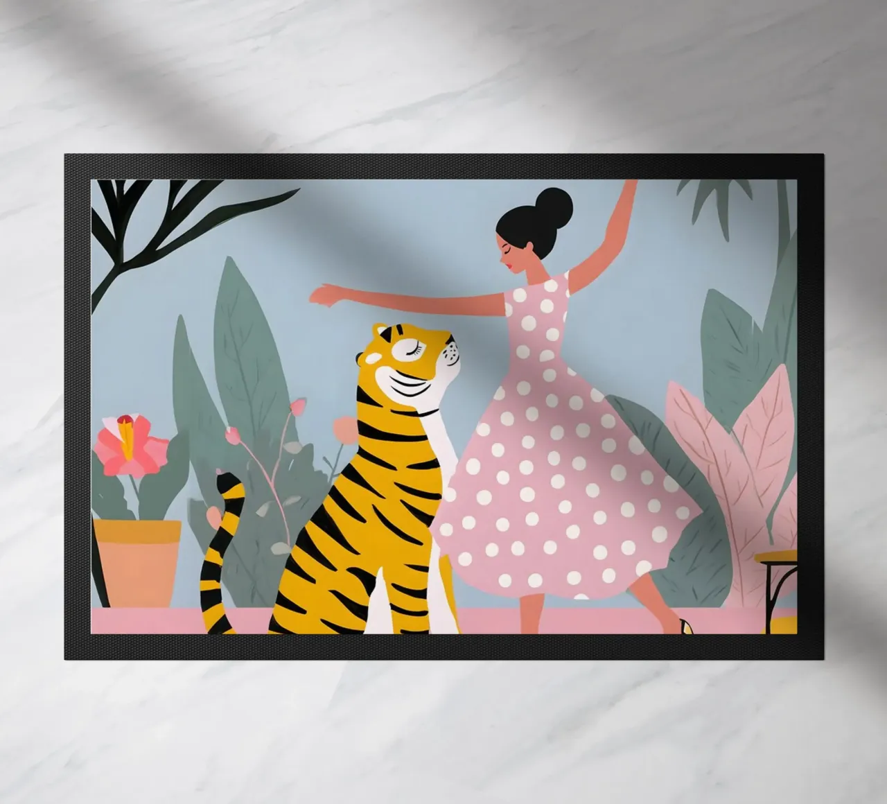 Dancing in the Moonlight zerbino da Vibrant Berry Studio