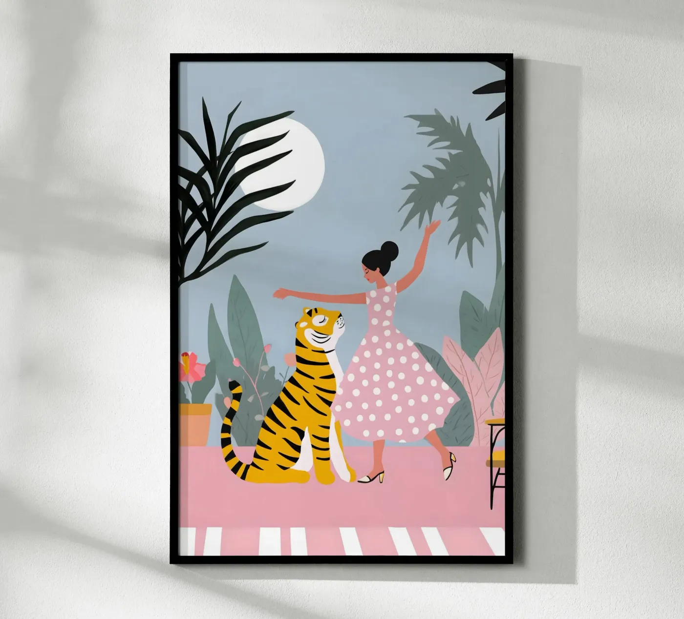 Dancing in the Moonlight poster da Vibrant Berry Studio