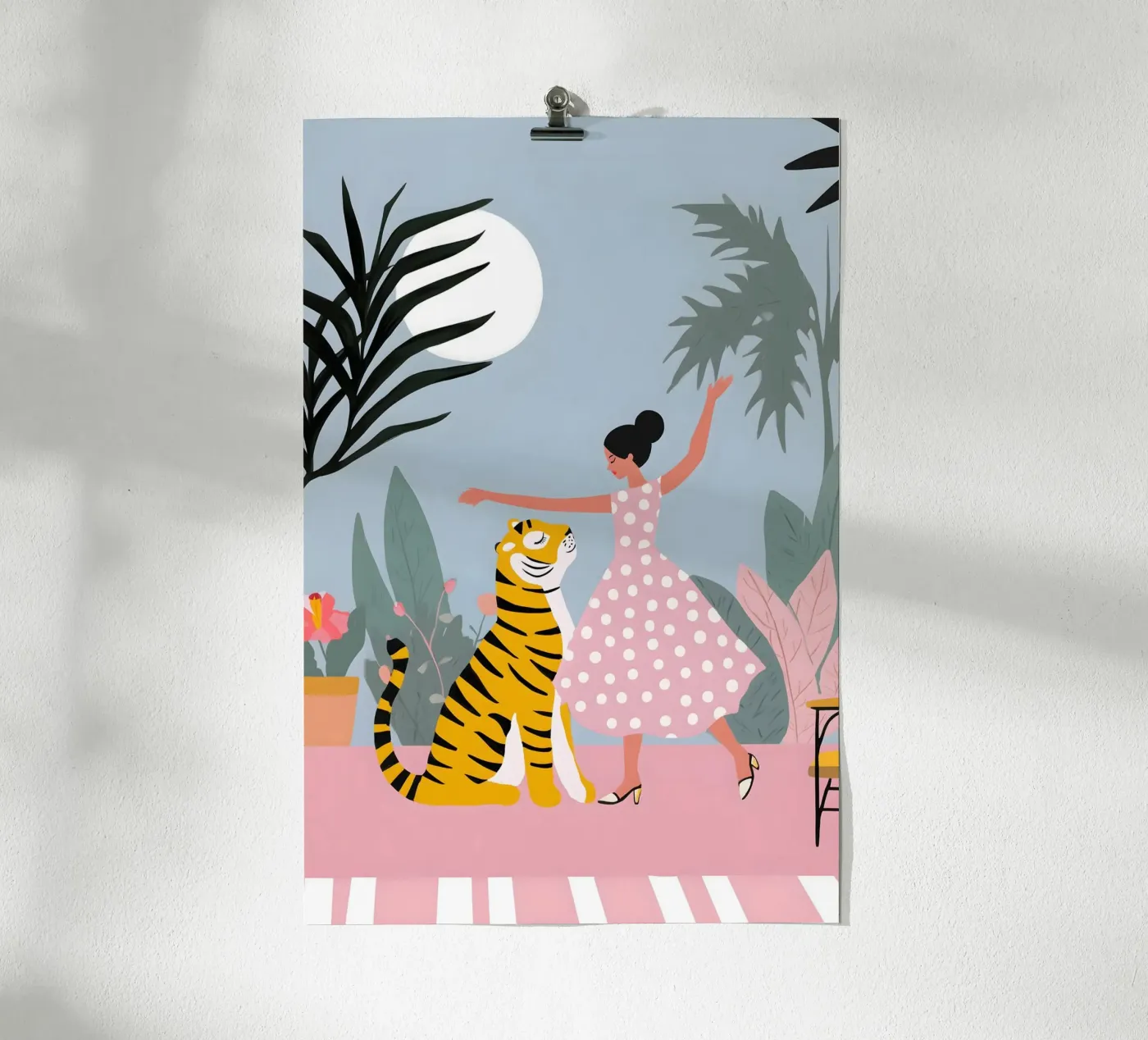Dancing in the Moonlight poster da Vibrant Berry Studio