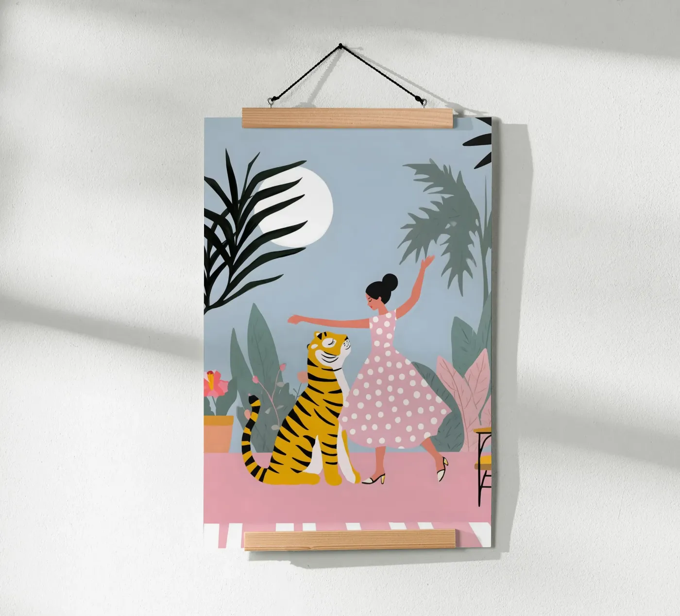 Dancing in the Moonlight poster da Vibrant Berry Studio