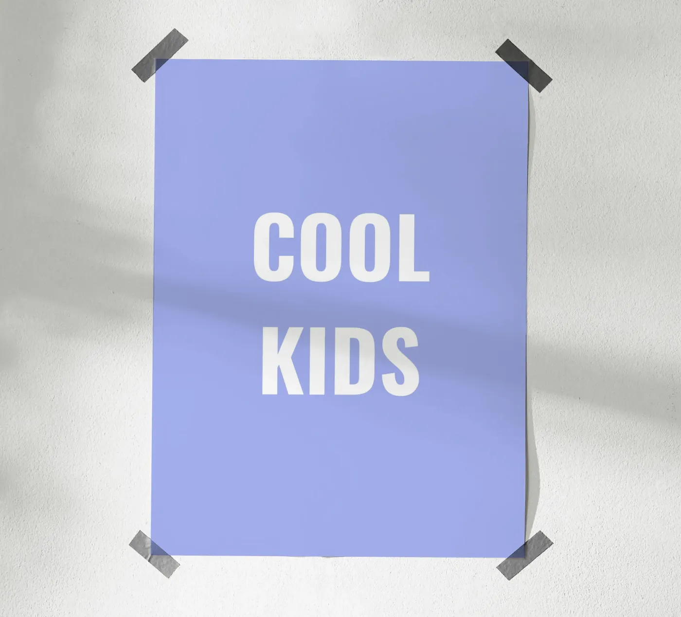 BAMBINI COOL poster da Simple