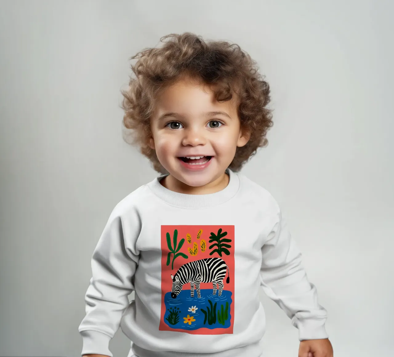 Zebra felpa neonato da CKM