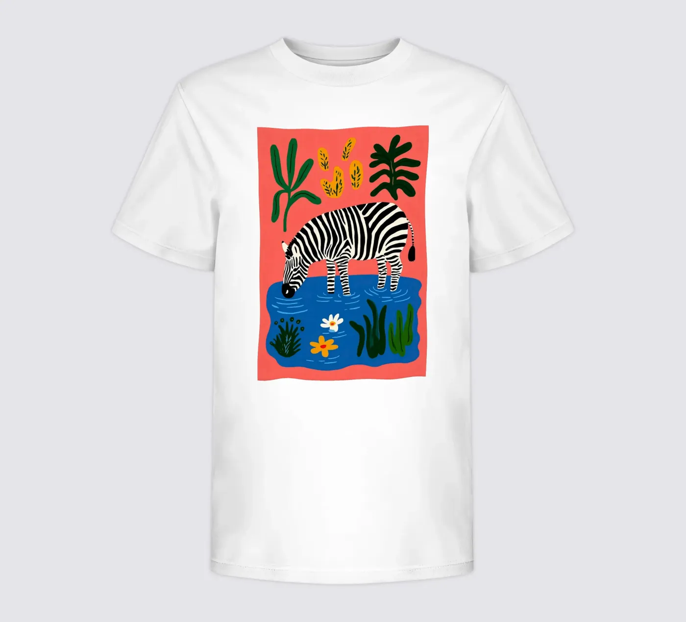 Zebra Kinder T-Shirt von CKM
