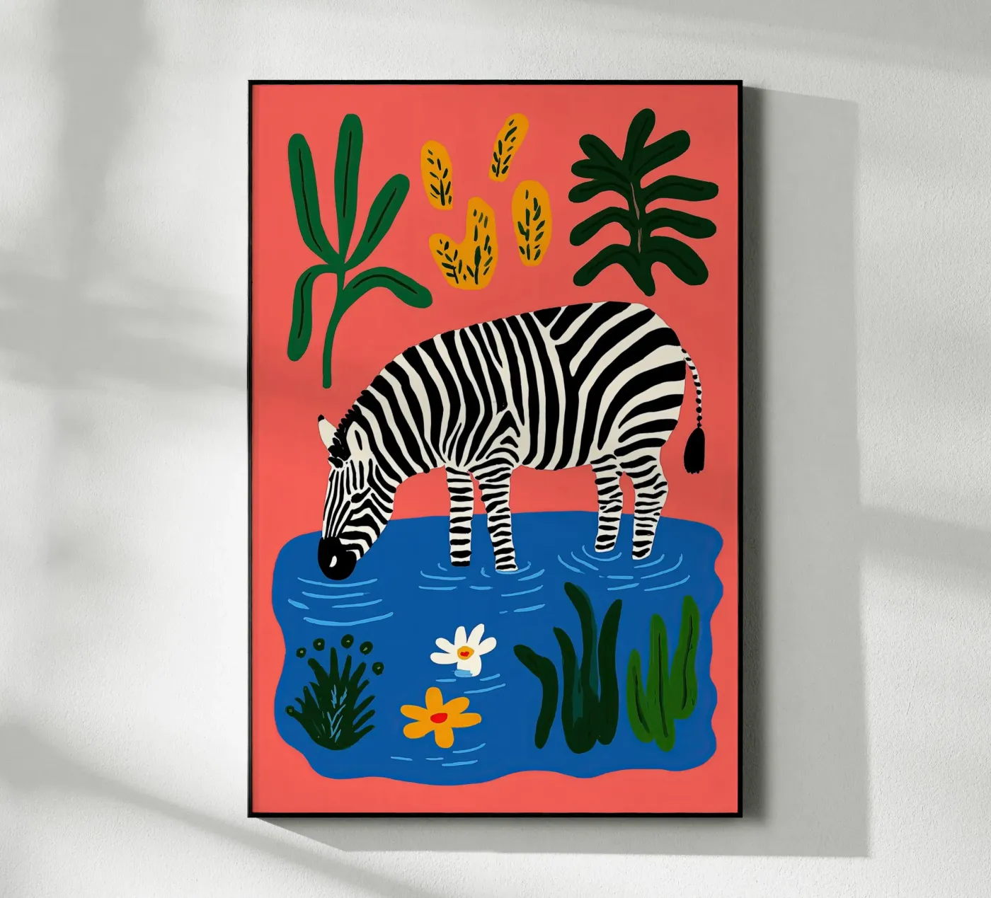 Zebra Acryl-Glas von CKM