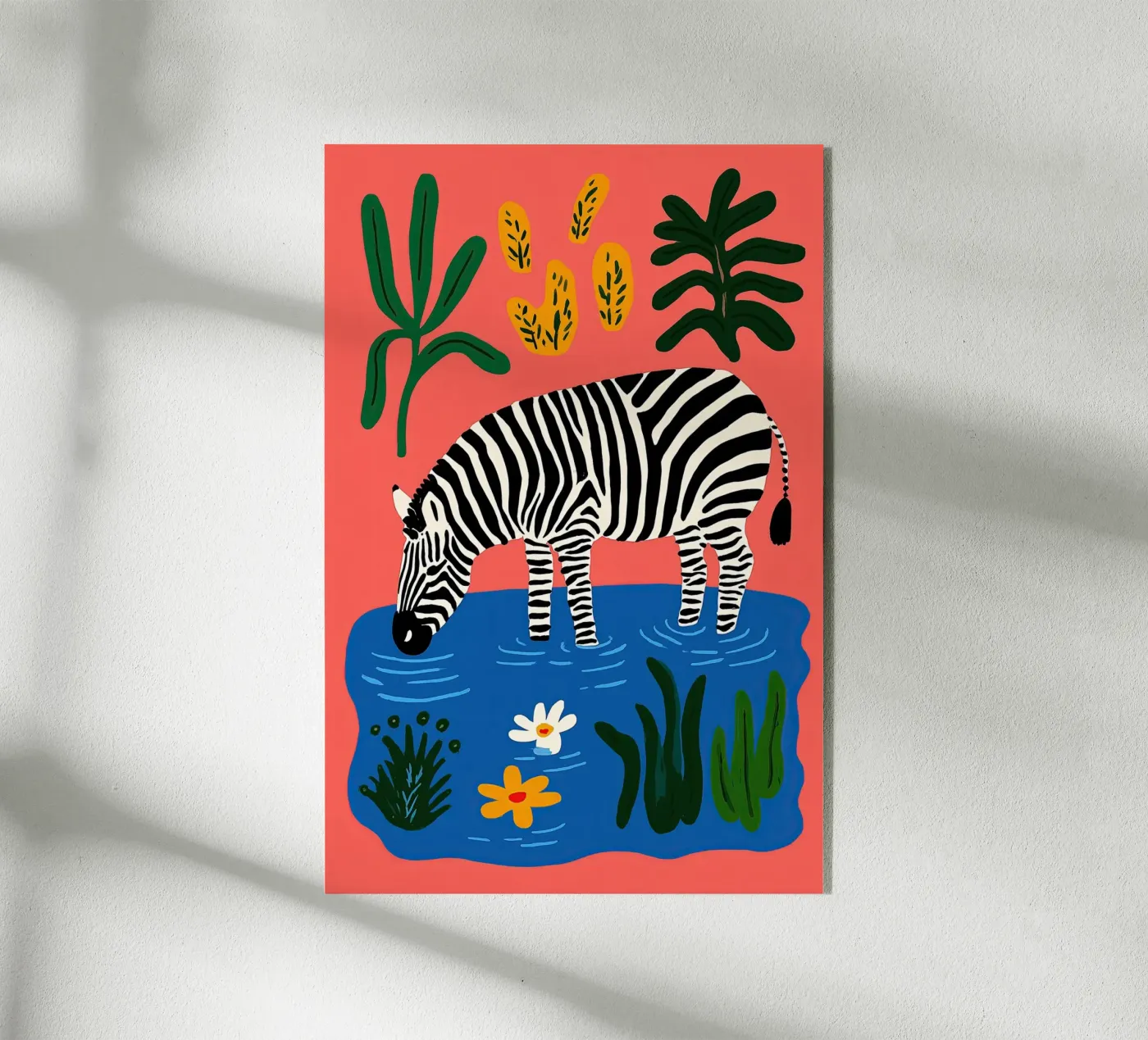 Zebra Acryl-Glas von CKM