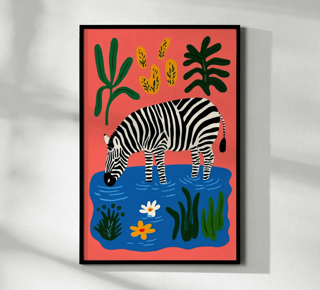 Zebra poster by CKM