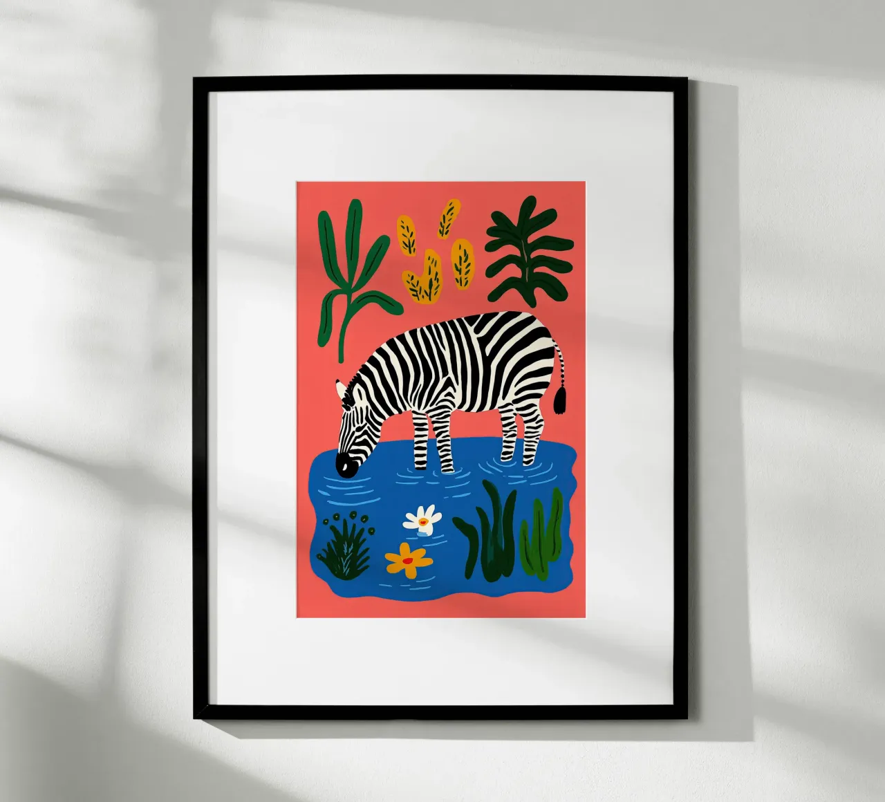Zebra poster by CKM