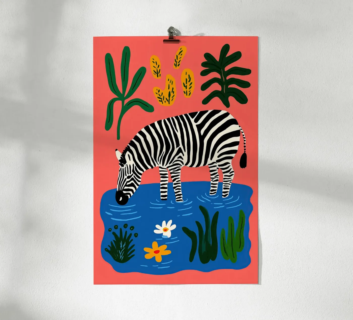Zebra poster da CKM