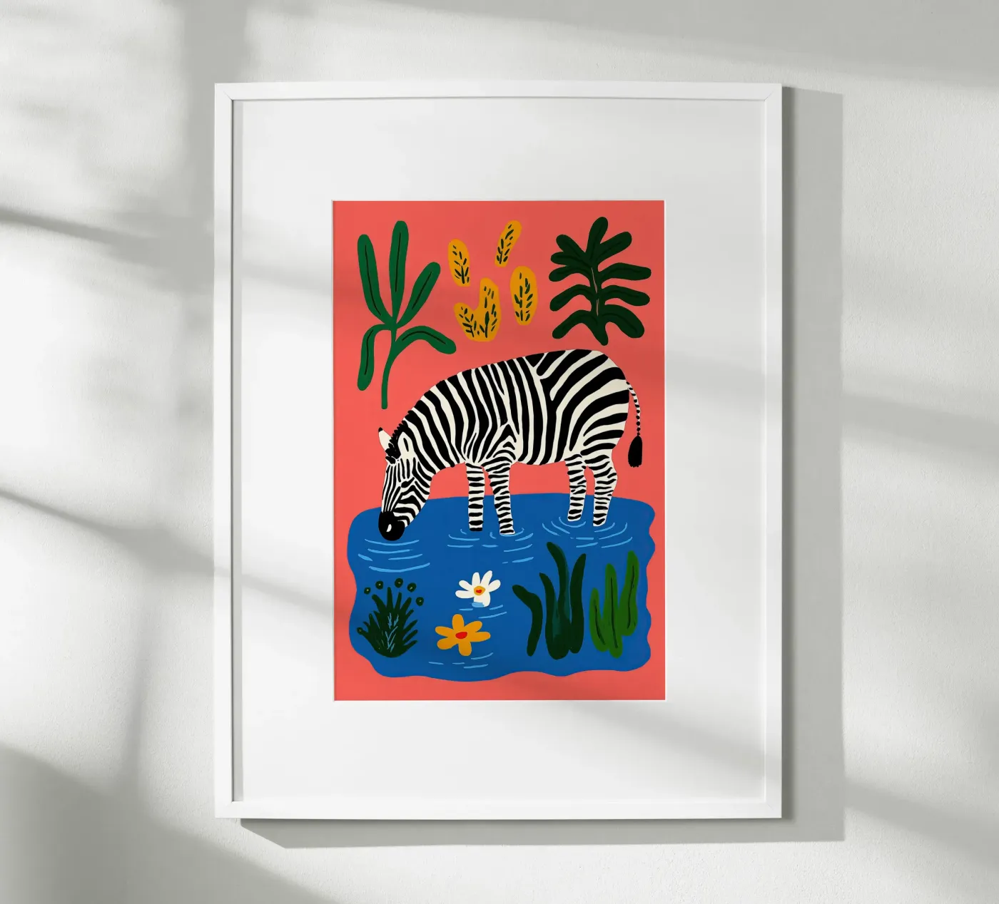 Zebra poster da CKM