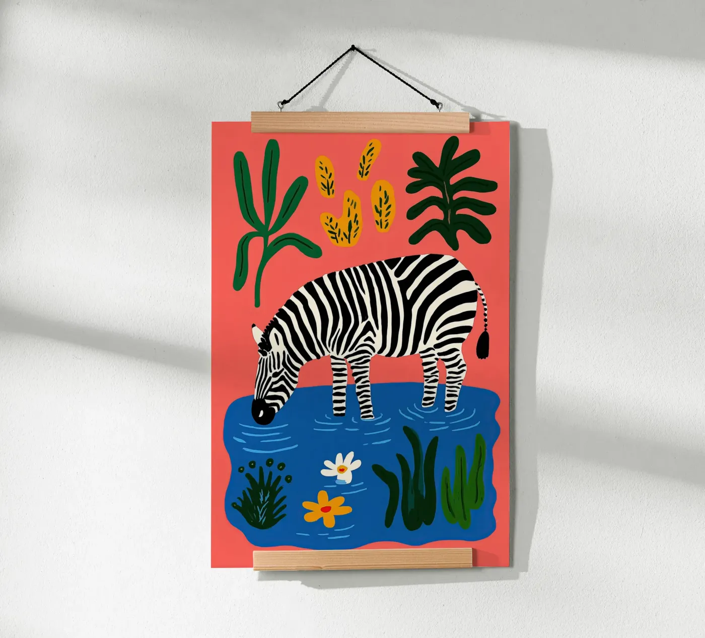 Zebra poster da CKM