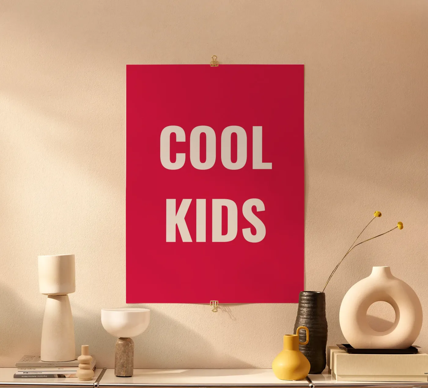 BAMBINI COOL poster da Simple